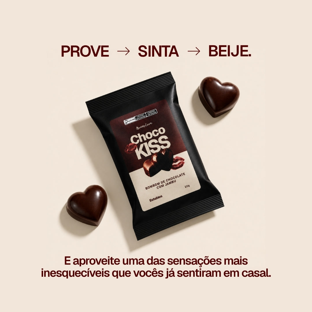 ChocoKiss - O Chocolate Beijável – Love Chocolate | Chocolate do Amor