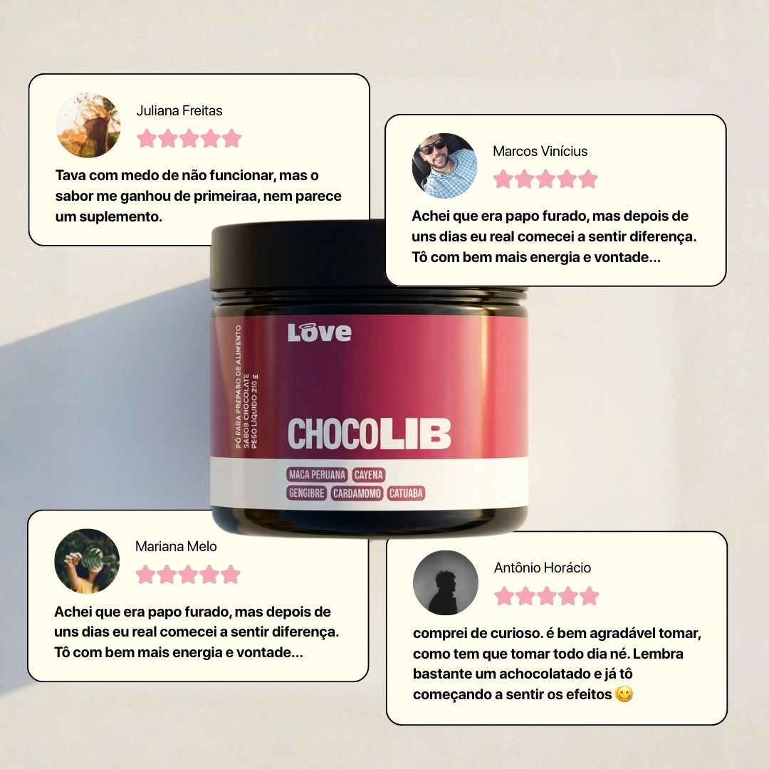 Chocolib - Achocolatado para Disposição – Love Chocolate