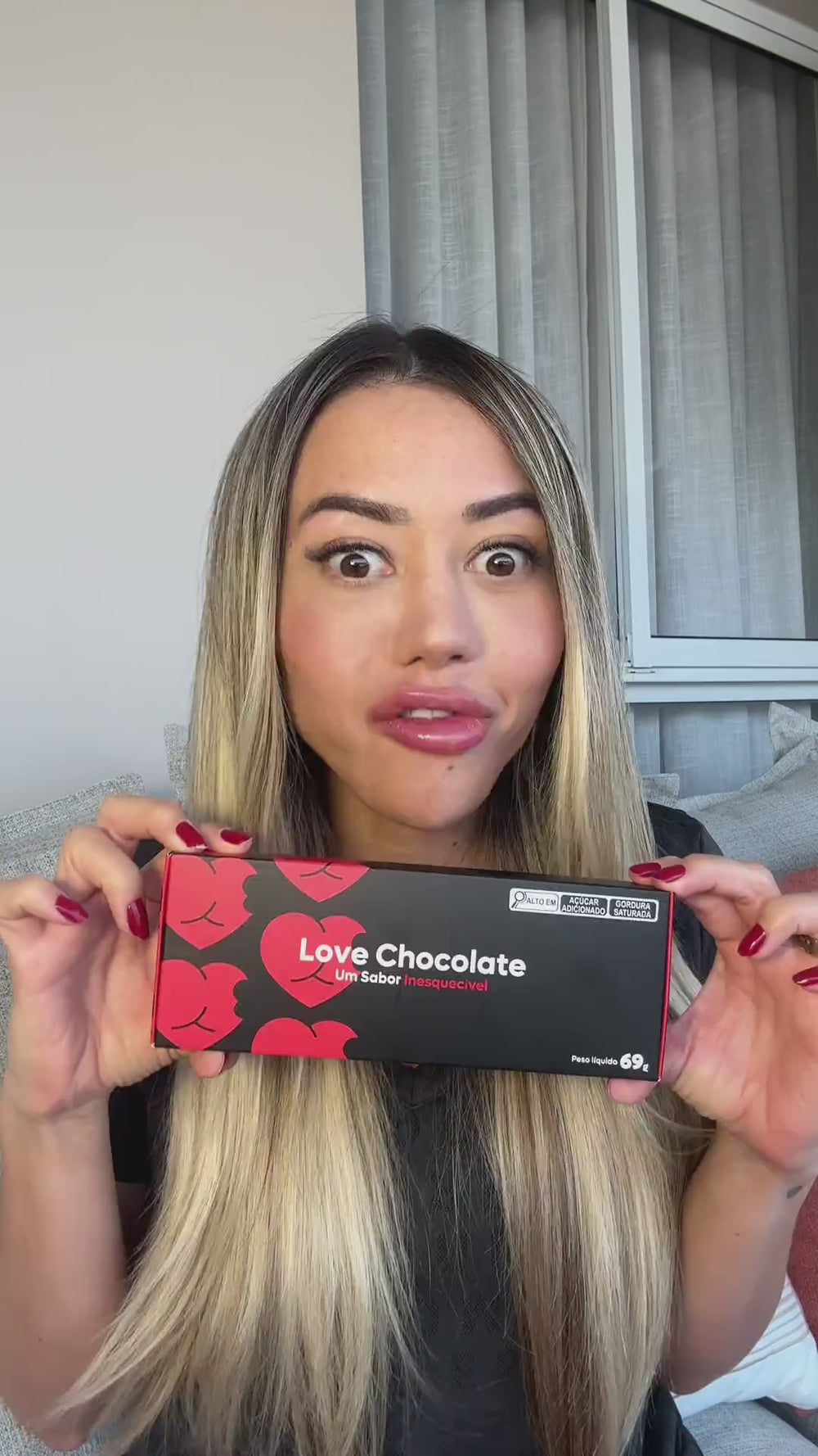 Video apresentação do Love Chocolate pela @jlosoarez